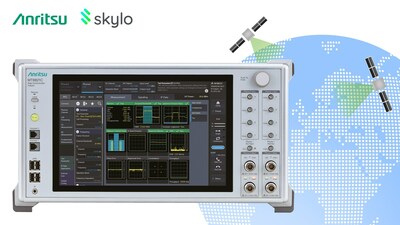 The Anritsu MT8821C Radio Communication Analyzer is part of the collaboration between Anritsu and Skylo Technologies to create NTN test solutions.