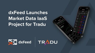 dxFeed Launches Market Data IaaS Project for Tradu, Assumes Infrastructure and Data Provision Responsibilities
