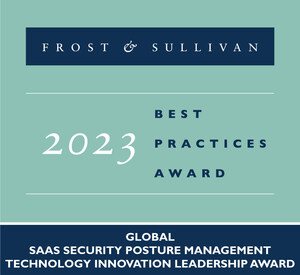 Adaptive Shield Recognized With Frost &amp; Sullivan's 2023 Global Technology Innovation Leadership Award in SaaS Security Posture Management