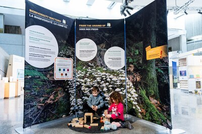 Learn about nature, biodiversity, ecosystems and more through hands-on fun at the Ontario Science Centre's exhibition, Our Climate Quest. (CNW Group/Ontario Science Centre (Only Use For Wire, Monitoring and Database))