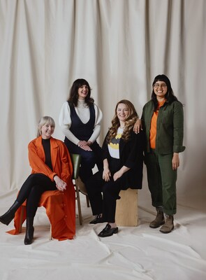 With the appointments, Instrument celebrates its first all-female C-Suite leadership team. Pictured: Tessa Baston (Chief People Officer), Laurel Burton (CEO), Coryna Sorin (Chief Operating Officer), Nishat Akhtar (Chief Creative Officer)