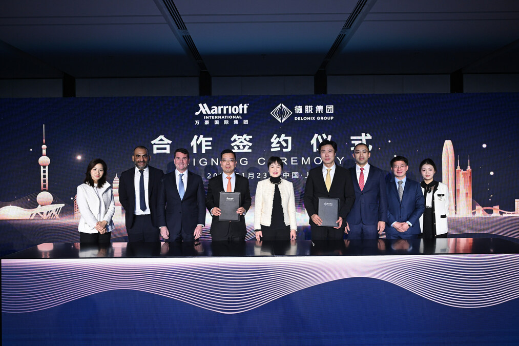 Marriott International and Delonix Group Announce Strategic Cooperation Agreement in Mainland China - Vimarsana News