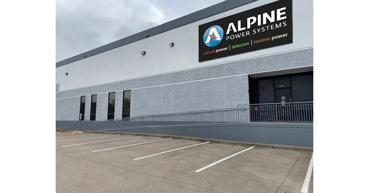 Alpine Power Systems Completes Move To Larger Dallas, TX Facility