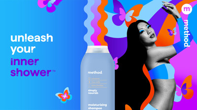 method launches new creative platform, “Unleash Your Inner Shower,” and expands personal care line