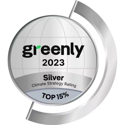 Greenly Climate Strategy Silver Rating 2023