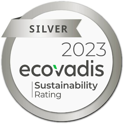 Ecovadis Silver Sustainability Rating 2023