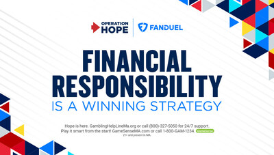 FanDuel partners with Operation HOPE to promote financial empowerment and offer free financial counseling to Massachusetts residents