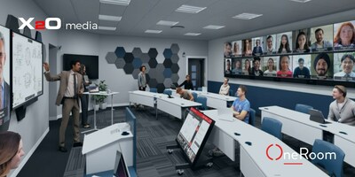 OneRoom is an immersive collaboration and learning solution designed to support the hybrid workplace and campus. At ISE, X2O Media will showcase a hybrid OneRoom experience for training and learning, the new proctoring mode and Connected Spaces.