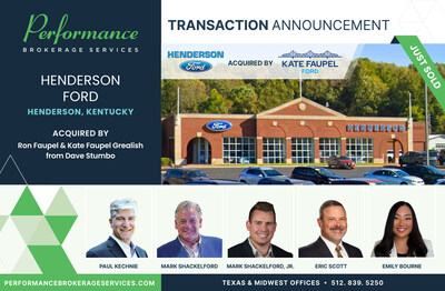 Henderson Ford - Ron Faupel and Kate Faupel Grealish - Performance Brokerage Services