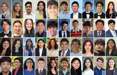 Congratulations to the top 40 Regeneron Science Talent Search finalists!
