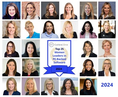 Calibre One Top 25 Women Leaders in US PE-Backed Software