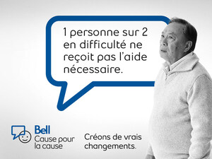 C'est la Journée Bell Cause pour la cause! Bell Cause pour la cause met en lumière des organismes canadiens en santé mentale et encourage tout un chacun à poser des gestes concrets pour contribuer à créer de vrais changements en matière de santé mentale
