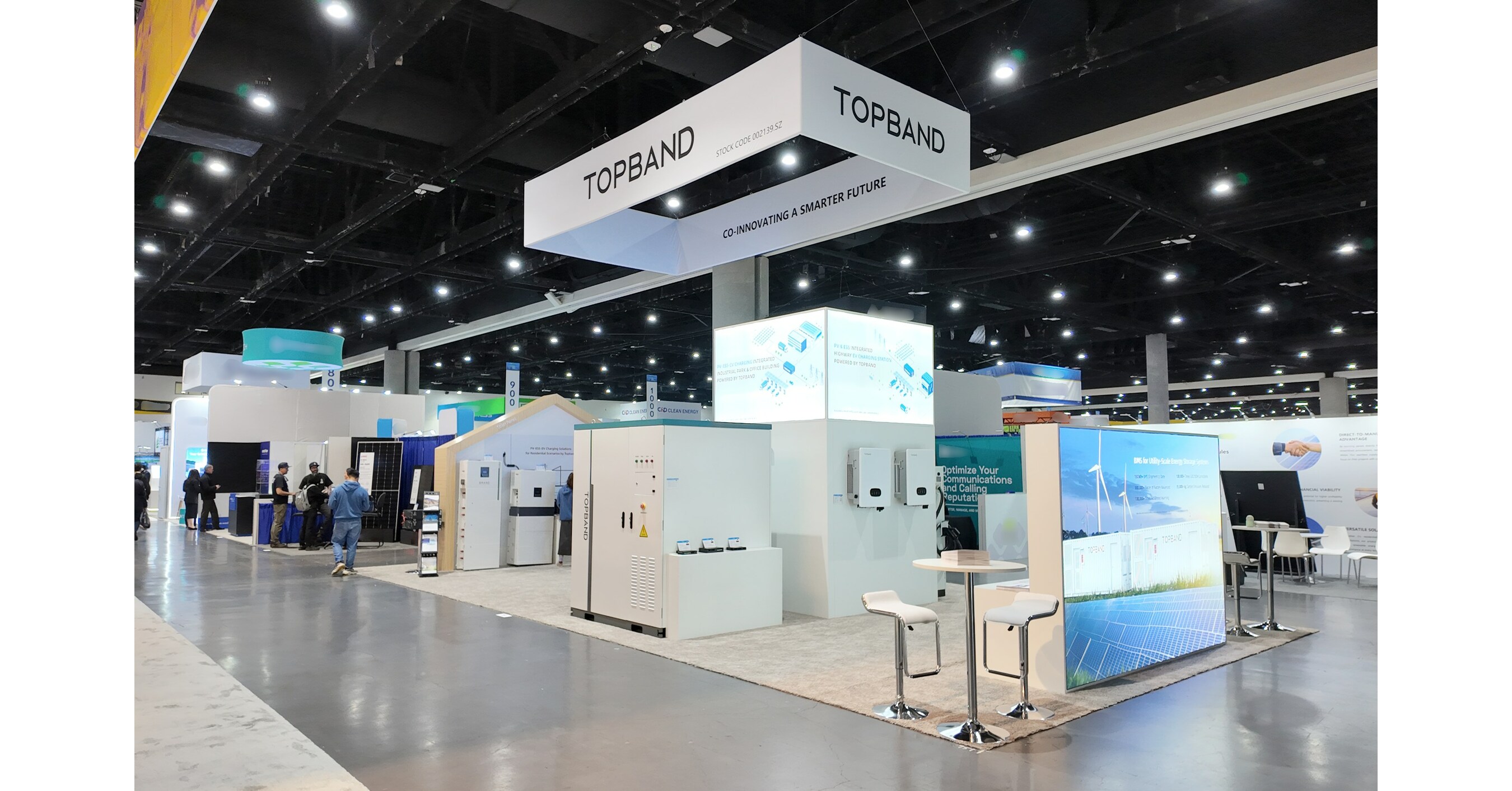 TOPBAND Showcased "PVESSEV Charging" Solutions at Intersolar North