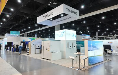 TOPBAND se presentó en Intersolar North America 2024 (PRNewsfoto/Shenzhen Topband Co., Ltd.)