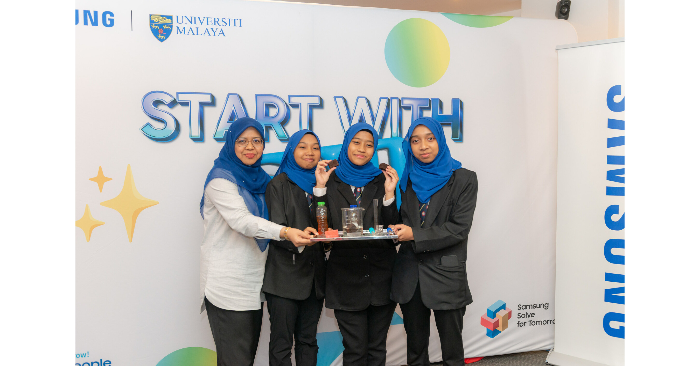 马来西亚年轻创新者在三星“Solve for Tomorrow 2023：获奖者揭晓”中大放异彩