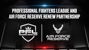 PROFESSIONAL FIGHTERS LEAGUE AND AIR FORCE RESERVE RENEW PARTNERSHIP