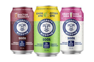 Thirsty Buddha® Soda: Sip Back in Time with New Gut-Healthy, Nostalgic Flavours!