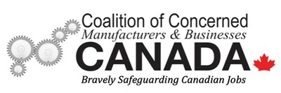 Coalition of Concerned Manufacturers and Businesses of Canada logo (CNW Group/Coalition of Concerned Manufacturers and Businesses of Canada)