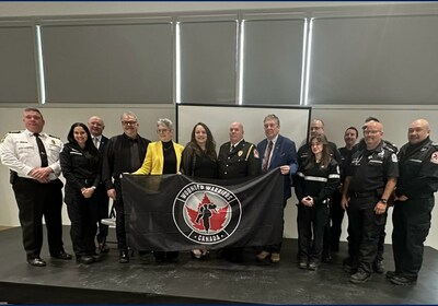Les Guerriers Blesss Canada s'associe aux Services de Paramdic des Premires Nations (Groupe CNW/Wounded Warriors Canada)