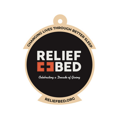 Relief Bed International commemorating a Decade of Giving.