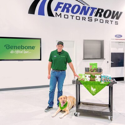 Front Row Motorsports Extends Dog-Loving Relationship with Benebone