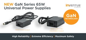 Inventus Power introduces new line of Universal Power Supplies with GaN technology