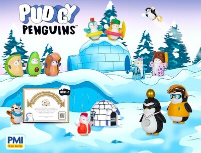Pudgy Penguins Series 2 (CNW Group/PMI Kid's World)