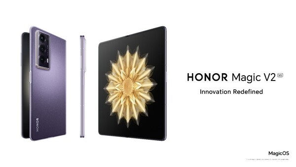 HONOR Magic V2: The World’s Thinnest Inward Foldable Smartphone on-sale today in the UK