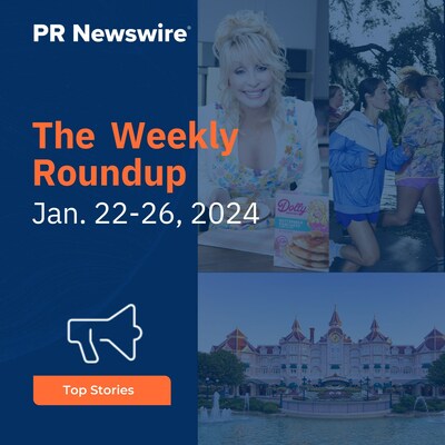 PR Newswire Weekly Press Release Roundup, Jan. 22-26, 2024. Photos provided by Conagra Brands, Inc., MilkPEP and Disney Experiences.