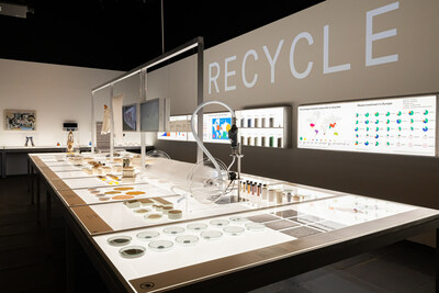 Exhibition View of Re-  Section
