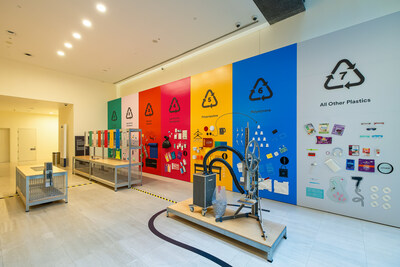 Sorting Wall and Injection Machine (PRNewsfoto/National Museum of Singapore (NMS))