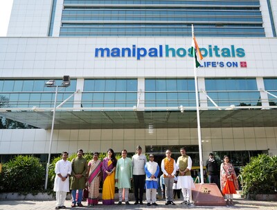 Manipal Hospitals and Community Leaders Unite in Patriotic Celebration (PRNewsfoto/Manipal Hospitals)