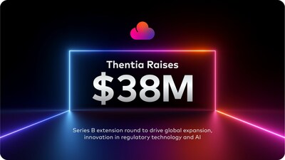 First Ascent Ventures, Spring Mountain Capital, BDC Capital and Espresso Capital lead Thentia's latest $38M Series B extension round, supporting the company's continued growth. (CNW Group/Thentia Corporation)