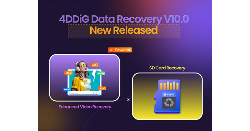 4DDiG Data Recovery V10: Enhanced User Interface and Advanced Video Recovery Features