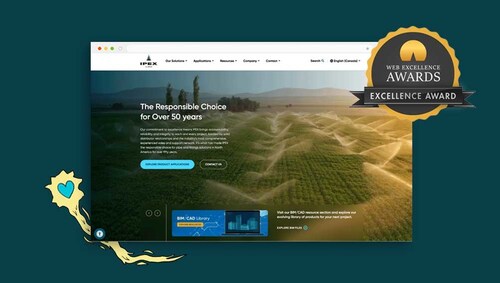 Major Tom's winning IPEX website homepage