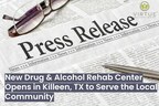 New Virtue Recovery Drug &amp; Alcohol Rehab Center Opens in Killeen, TX to Serve the Local Community