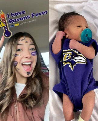 MedStar Health reports that fans of all ages are catching Ravens Fever.