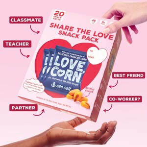 LOVE CORN Launches Limited Edition Valentines Multipack at Target