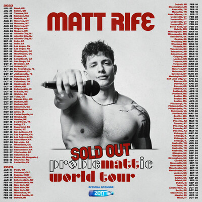 Matt Rife Tour and ZenWTR