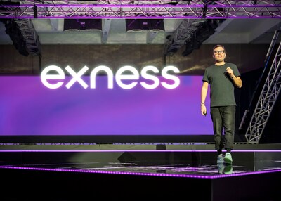 Exness CMO Alfonso Cardalda showcases new brand at 15 year anniversary event