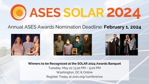 ASES Annual Award and Fellows Nominations due February 1, Early Bird Registration Available