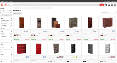 Search Results with Basic Recommendations (Previous Display)