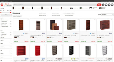Search Results with Expanded Search Recommendations (New Display)