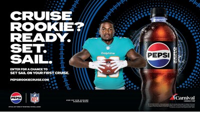 Pepsi® Zero Sugar teams up with De'Von Achane for the "Board a Rookie. Return a Pro." fan giveaway.