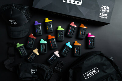 The BLVK Bar is the world's first ever 20,000 puff disposable e-cigarette. Available worldwide in fifteen mouthwatering flavors.