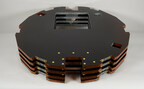 RWC's Four Combination Solar Array Substrate/Back-up Structure Assemblies for the DiskSat Program