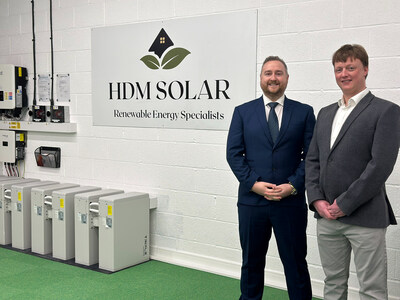 Left to Right: Adam Firth, Managing Director, HDM Solar; Daniel Rogers, Founder, HDM Solar.