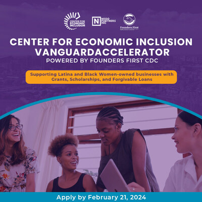 Center For Economic Inclusion Vanguard Accelerator Powered by Founders First CDC