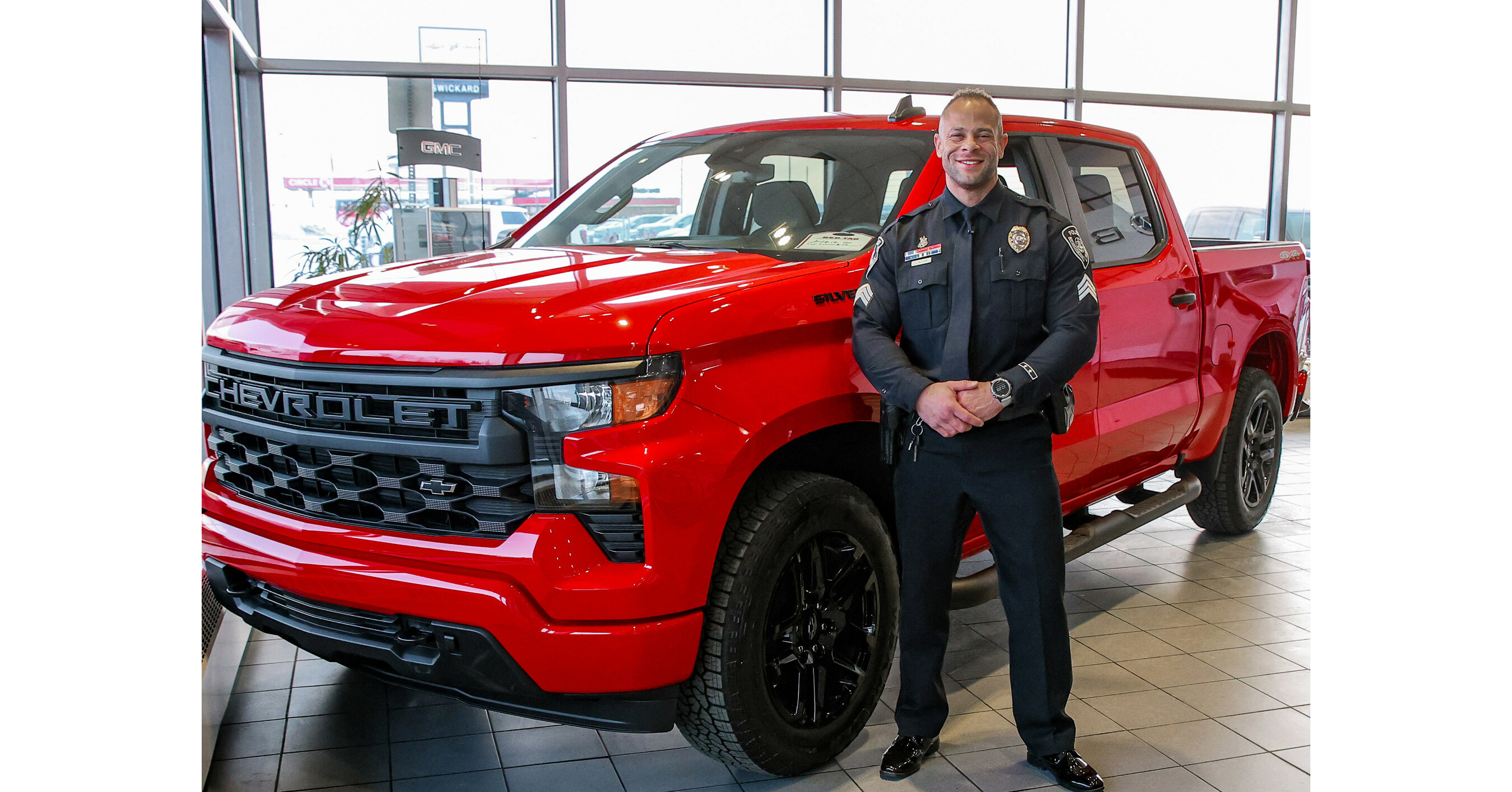 Swickard Anchorage Honors Heroic Sergeant Jonathan Butler with a New 2024  Chevy Silverado 1500 Truck