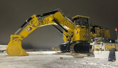 400 Tonne Excavator - January 2024 (CNW Group/Artemis Gold Inc.)